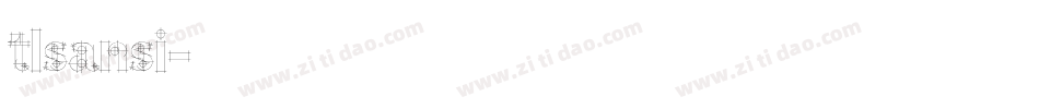 tlsansi字体转换