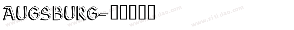 AUGSBURG字体转换