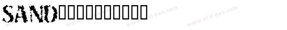 SAND____字体转换