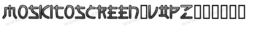 MoskitoScreen-VqPZ字体转换