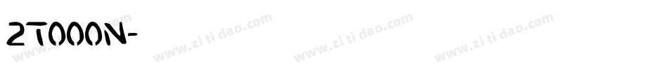 2tooon字体转换