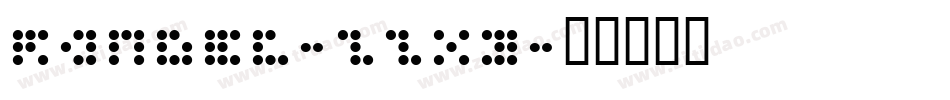 Ranget-22x3字体转换