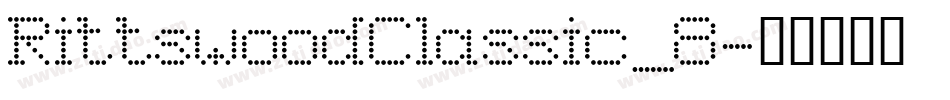 RittswoodClassic_8字体转换