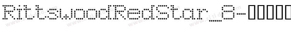 RittswoodRedStar_8字体转换