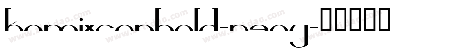 KomixconBold-n90Y字体转换
