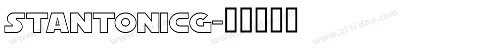StantonICG字体转换
