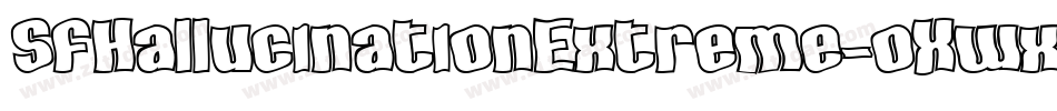 SfHallucinationExtreme-oXwx字体转换