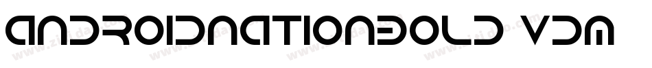 AndroidNationBold-vDM字体转换