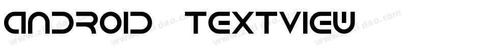 android设置textview字体字体转换