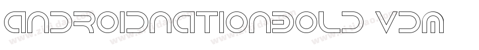 AndroidNationBold-vDM字体转换