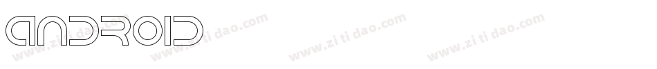 android的默认字库字体转换