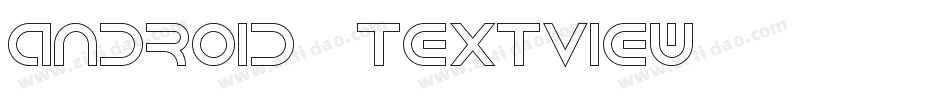 android设置textview字体字体转换