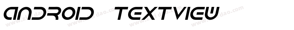 android设置textview字体字体转换