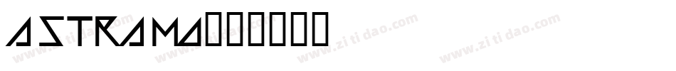 ASTRAMO字体转换