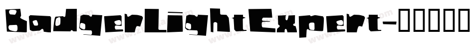 BadgerLightExpert字体转换