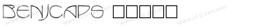 Benjcaps字体转换