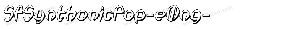 SfSynthonicPop-eMng字体转换 SfSynthonicPop-eMng字体转换