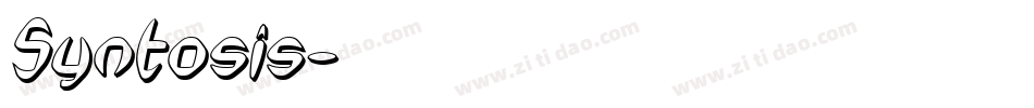 Syntosis字体转换