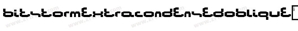 BitstormExtracondensedOblique-BrZB字体转换