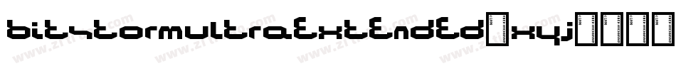 BitstormUltraextended-XYj2字体转换