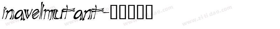 InavelMutant字体转换
