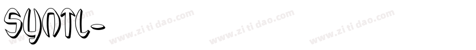 SYNTL字体转换