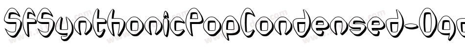 SfSynthonicPopCondensed-Oqd8字体转换 SfSynthonicPopCondensed-Oqd8字体转换