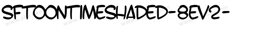SfToontimeShaded-8eV2字体转换