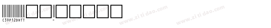 c39p12dhtt字体字体转换