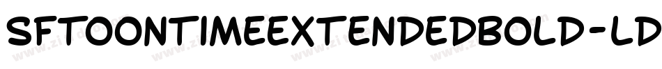 SfToontimeExtendedBold-ldw5字体转换 SfToontimeExtendedBold-ldw5字体转换