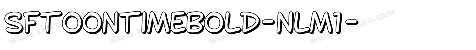 SfToontimeBold-nLm1字体转换