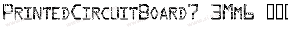 PrintedCircuitBoard7-3Mm6字体转换