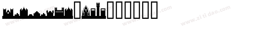 CityLight-pRjR字体转换
