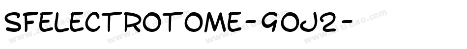 SfElectrotome-9oj2字体转换