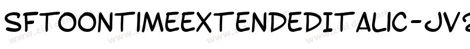 SfToontimeExtendedItalic-jV2R字体转换 SfToontimeExtendedItalic-jV2R字体转换