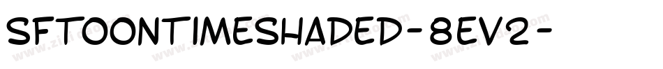 SfToontimeShaded-8eV2字体转换