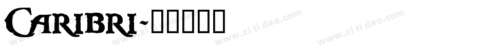 Caribri字体转换