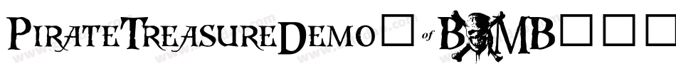 PirateTreasureDemo-4B3MB字体转换
