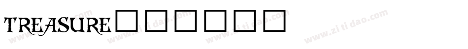 treasure字体转换