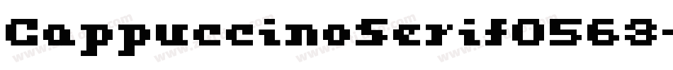 CappuccinoSerif0563字体转换