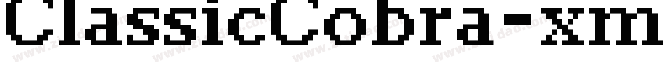 ClassicCobra-xmBR字体转换