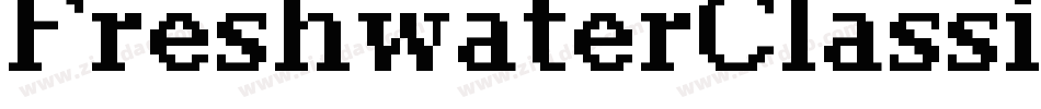 FreshwaterClassic-JwZM字体转换