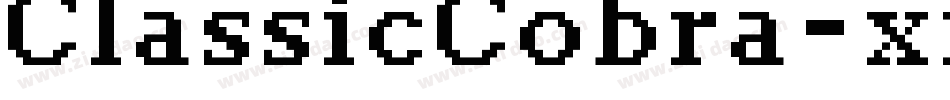ClassicCobra-xmBR字体转换