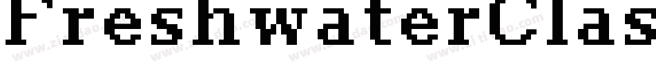 FreshwaterClassic-JwZM字体转换