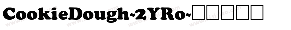 CookieDough-2YRo字体转换