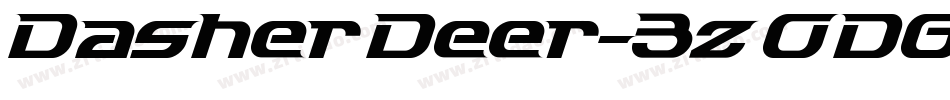 DasherDeer-3zODG字体转换