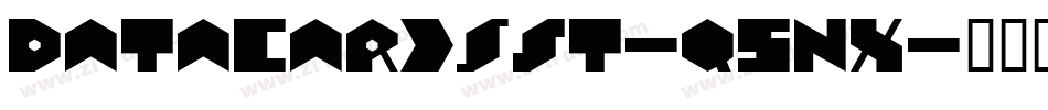 DataCardsSt-q5nx字体转换