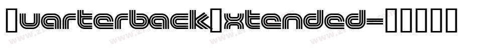 QuarterbackExtended字体转换