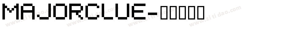 MajorClue字体转换