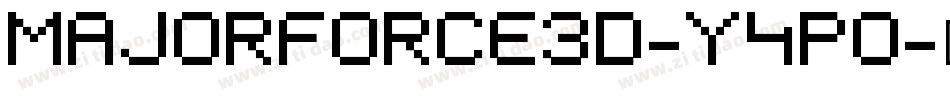 MajorForce3D-Y4Po字体转换
